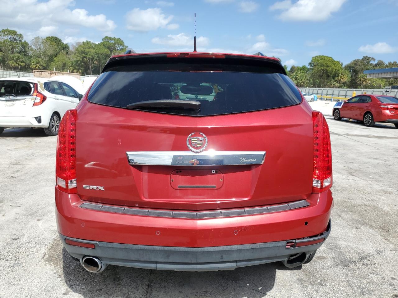 2010 Cadillac SRX VIN 3GYFNAEY0AS522549 Copart auction photo, front end / minor dent/scratches damage thumbnail 6