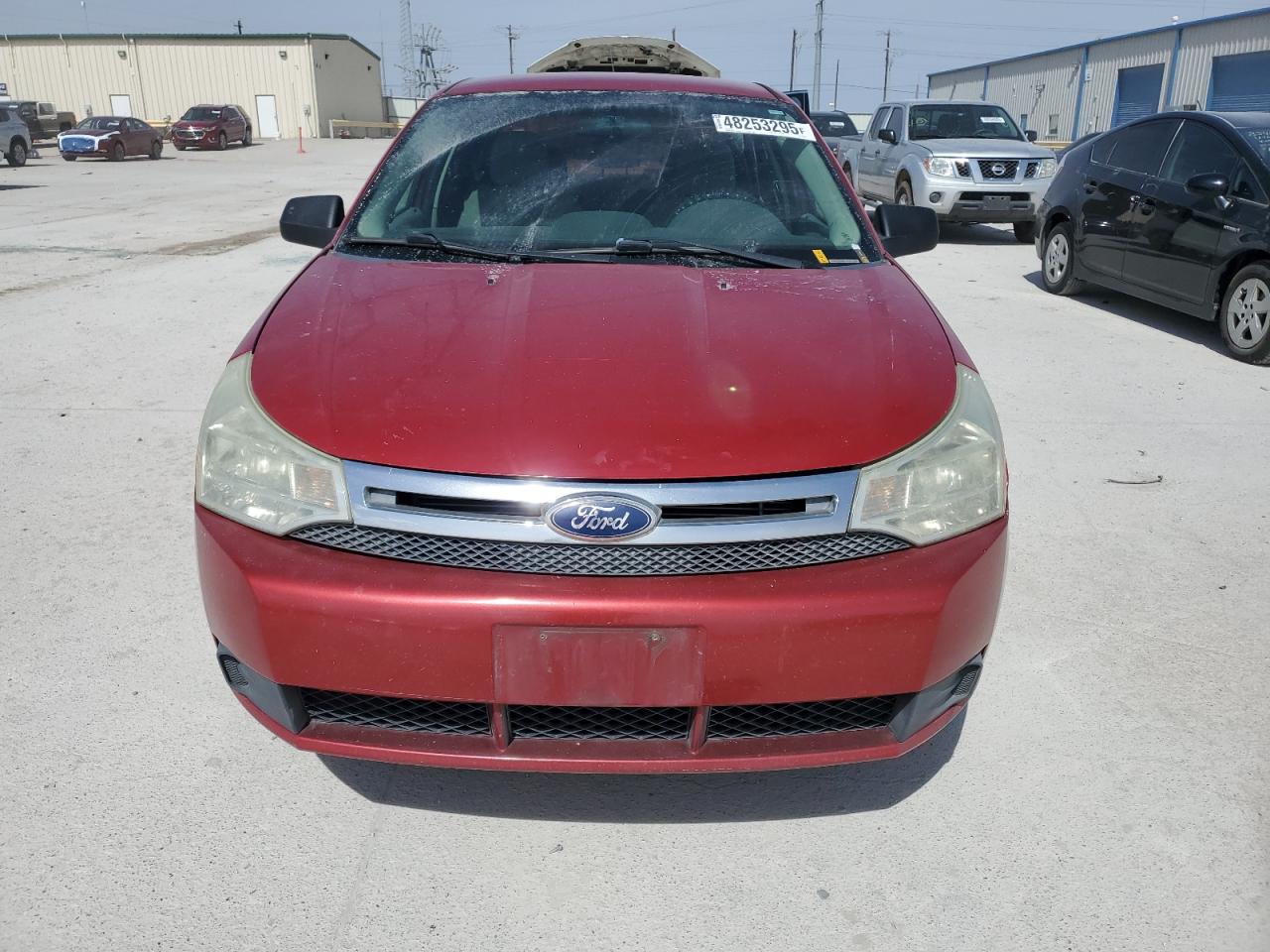 2010 Ford Focus VIN 1FAHP3EN2AW290489 Copart auction photo, side damage thumbnail 5