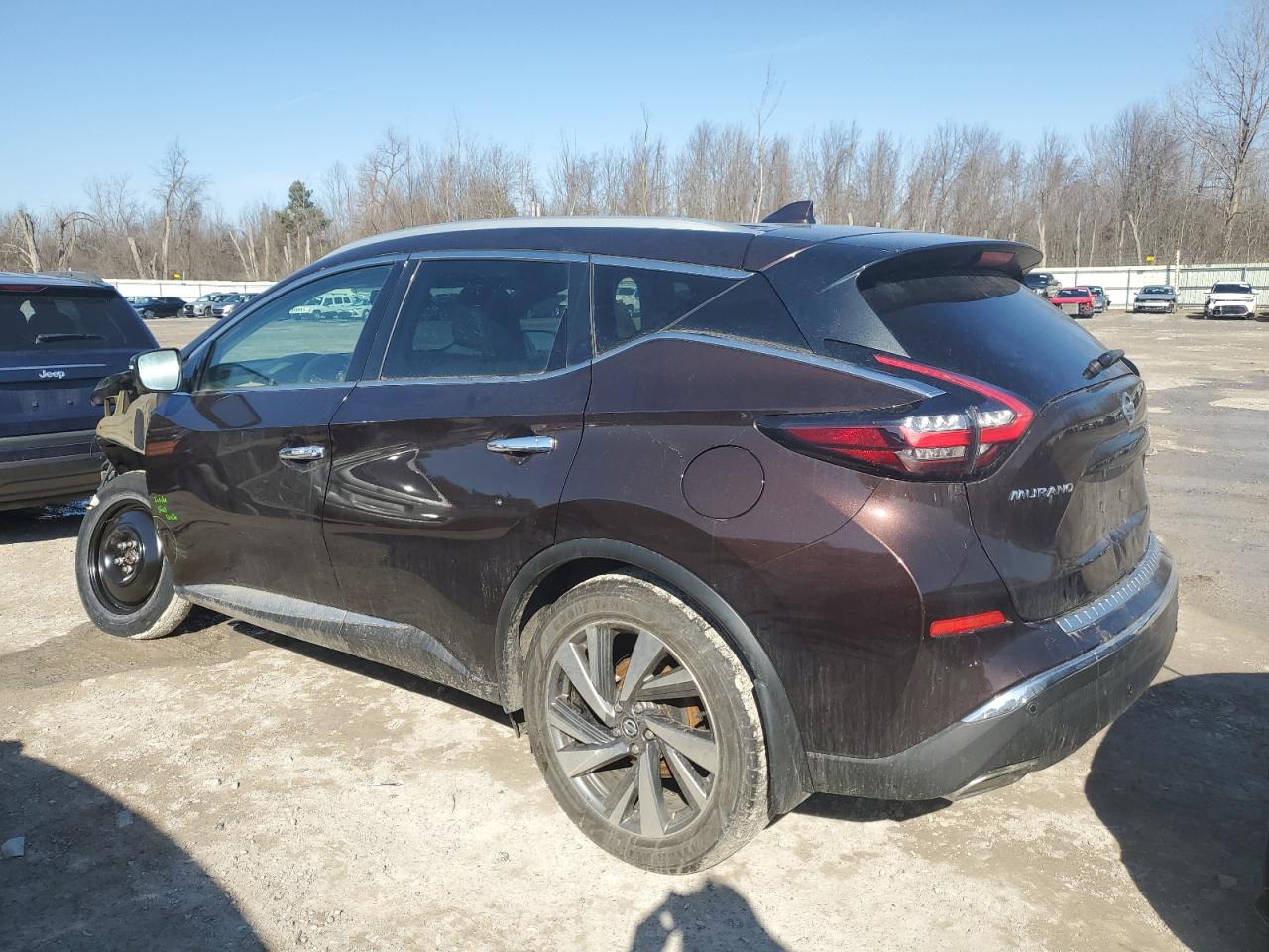 2020 Nissan Murano VIN 5N1AZ2CS7LN100540 Copart auction photo, front end damage thumbnail 2