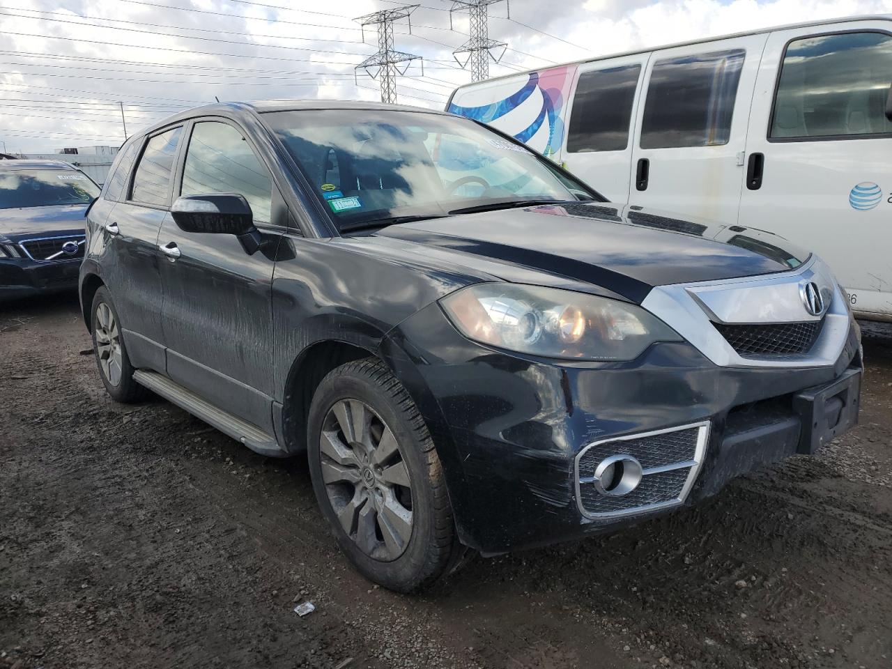 2011 Acura RDX VIN 5J8TB1H57BA003344 Copart auction photo, rear end / minor dent/scratches damage thumbnail 4