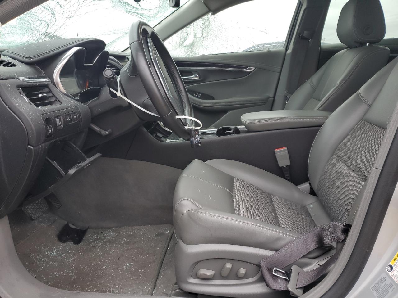 2016 Chevrolet Impala VIN 2G1105SA8G9194230 Copart auction photo, side / front end damage thumbnail 7