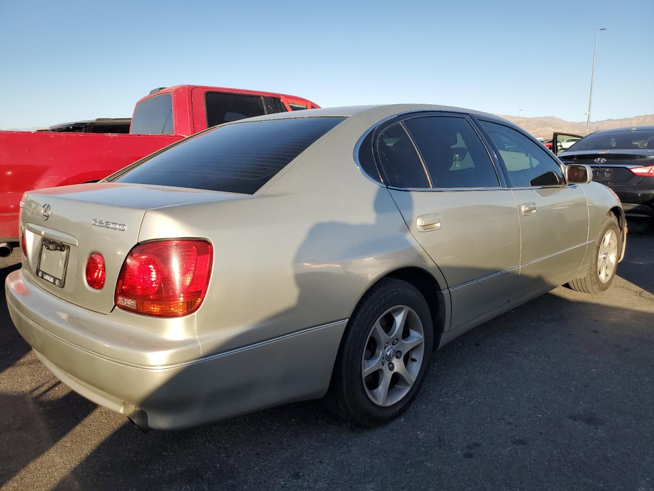 2001 Lexus GS 300 VIN JT8BD69S710150319 Copart auction photo, rear end damage thumbnail 3