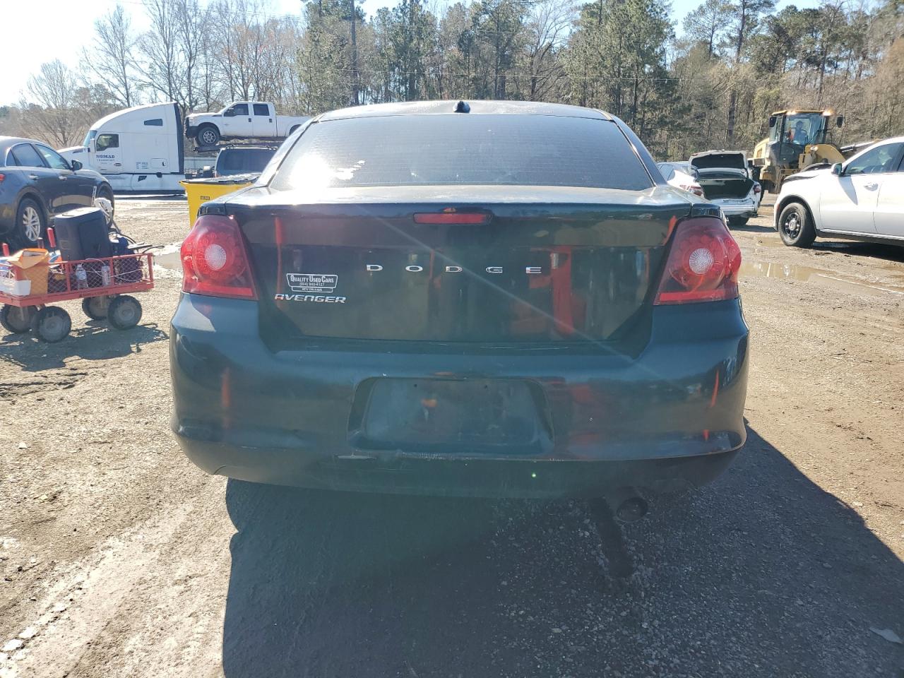 2012 Dodge Avenger VIN 1C3CDZAB1CN214982 Copart auction photo, mechanical damage thumbnail 6