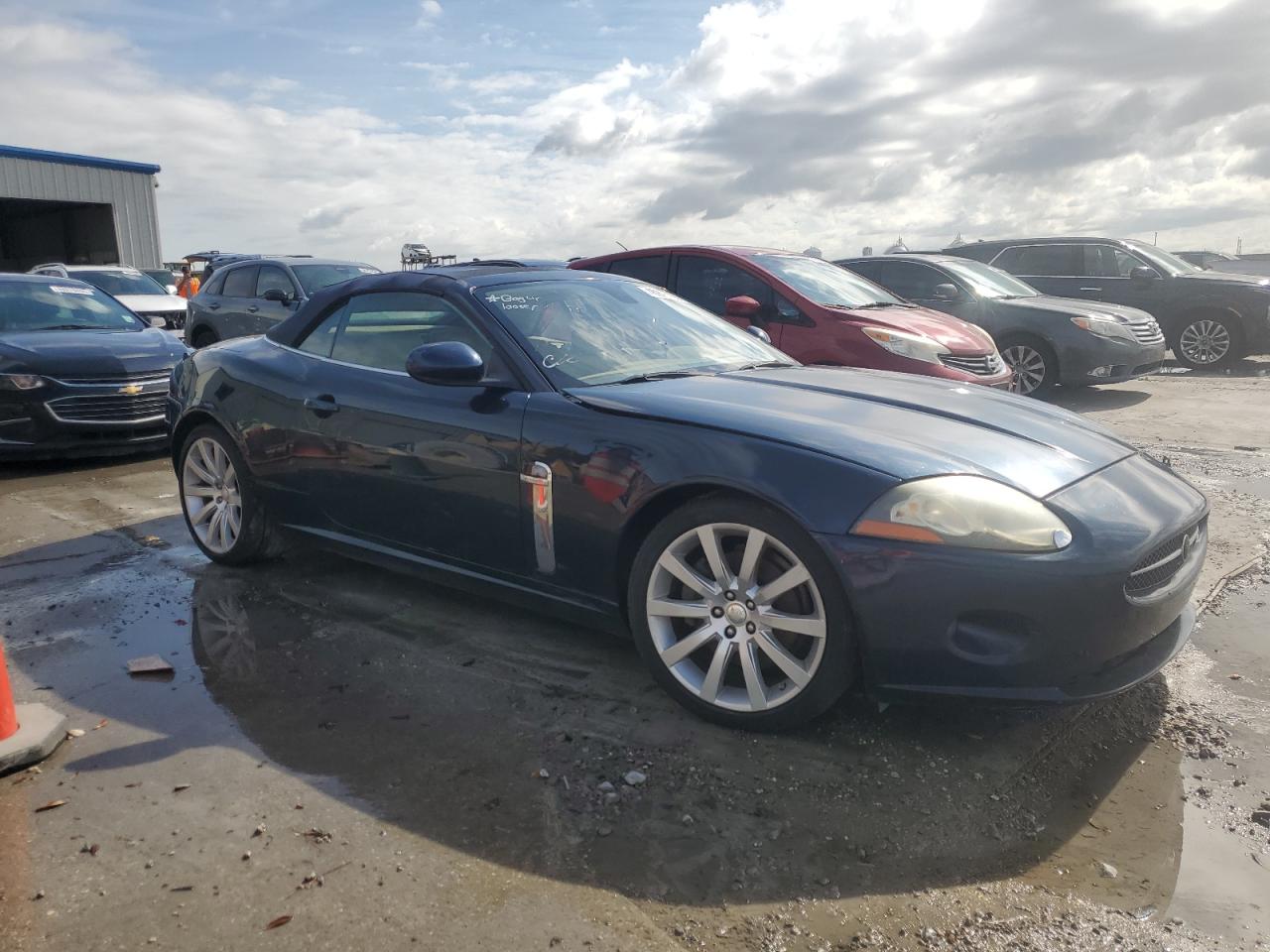 2007 Jaguar XK VIN SAJDA44B175B00420 Copart auction photo, rear end / front end damage thumbnail 4