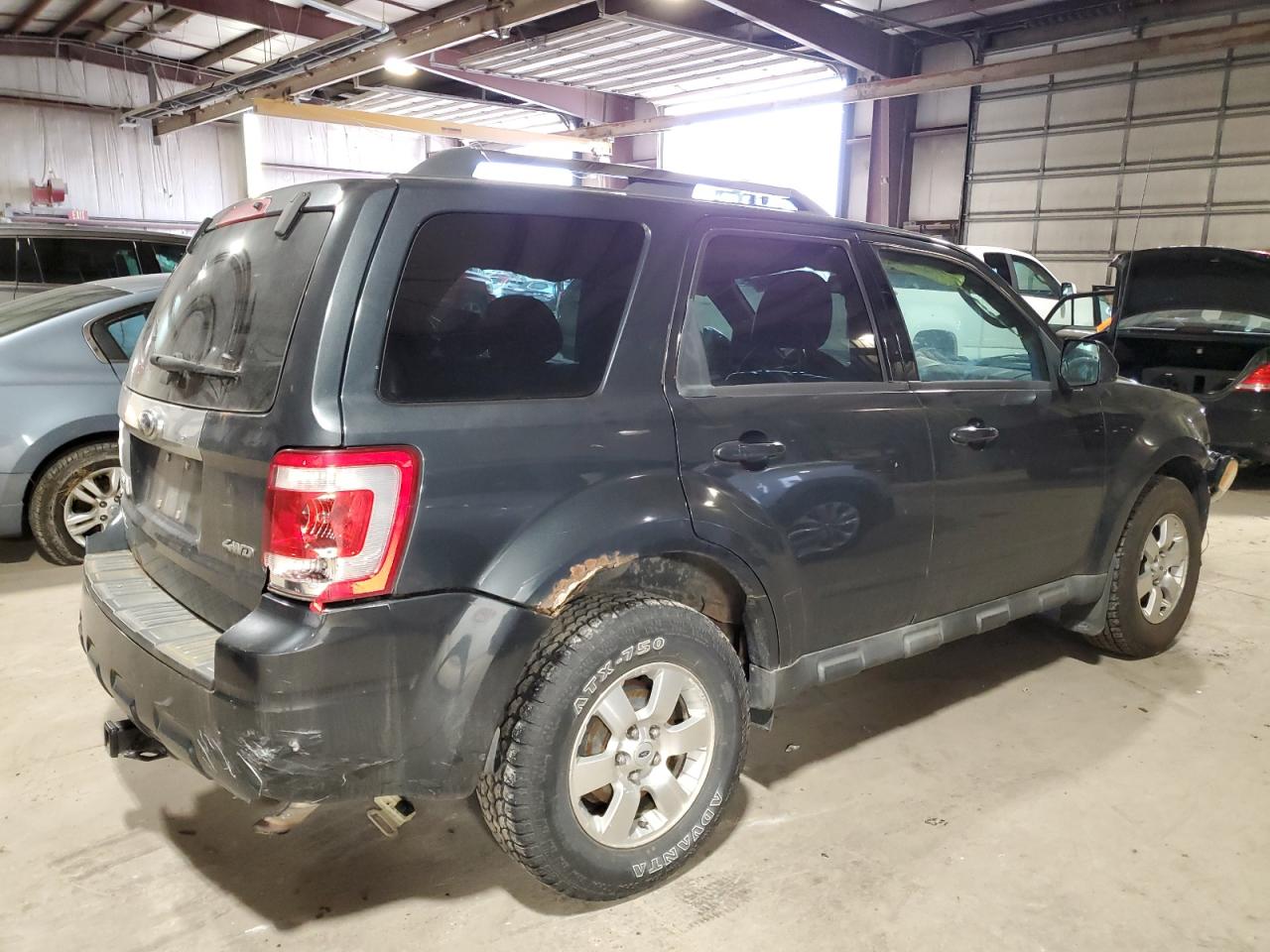 2009 Ford Escape VIN 1FMCU94G09KC50381 Copart auction photo, front end / side damage thumbnail 3