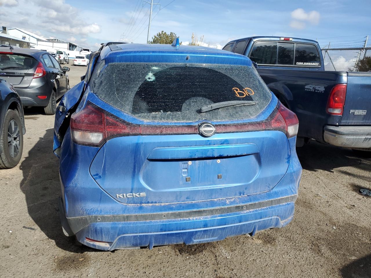 2022 Nissan Kicks VIN 3N1CP5BV4NL495914 Copart auction photo, all over damage thumbnail 6
