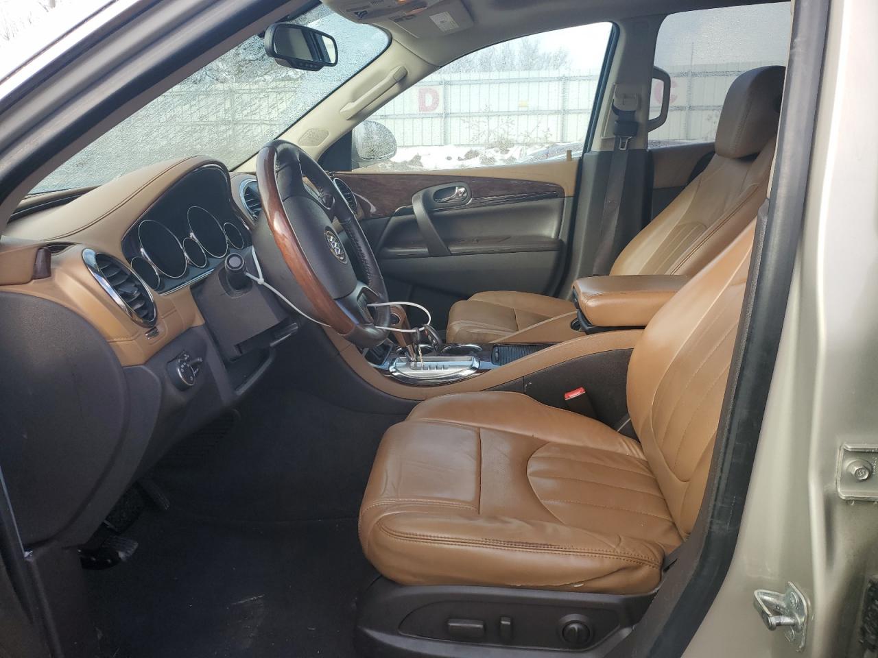 2017 Buick Enclave VIN 5GAKRBKD0HJ220000 Copart auction photo, front end / side damage thumbnail 7
