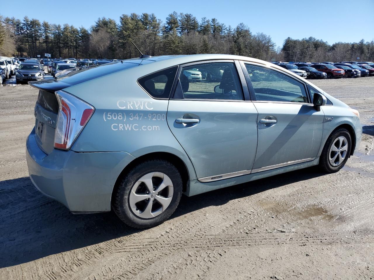 2013 Toyota Prius VIN JTDKN3DU8D5594922 Copart auction photo, mechanical / minor dent/scratches damage thumbnail 3