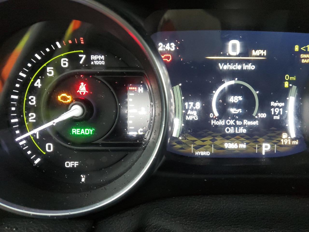 2021 Jeep Wrangler VIN 1C4JJXR61MW723876 Copart auction photo, mechanical damage thumbnail 9