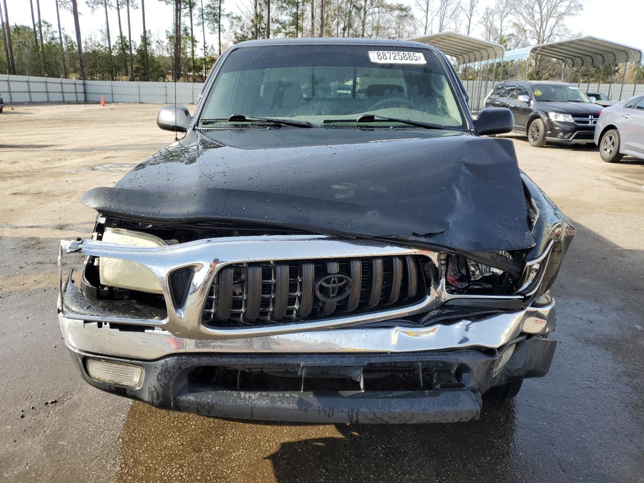 2004 Toyota Tacoma VIN 5TEVL52NX4Z407512 Copart auction photo, front end damage thumbnail 5