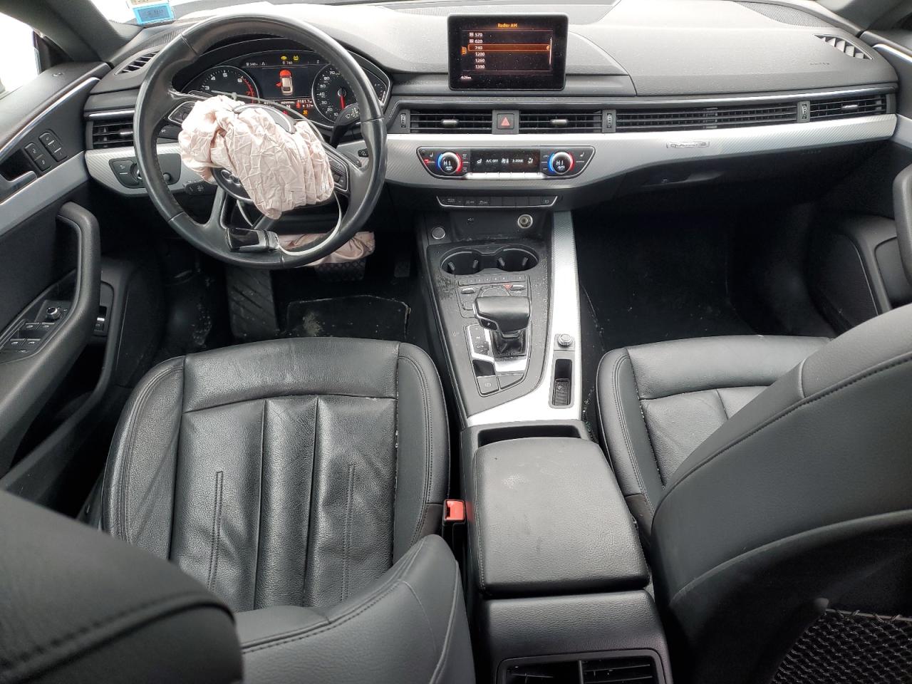 2018 Audi A5 VIN WAUANCF58JA057825 Copart auction photo, rear end / all over damage thumbnail 8