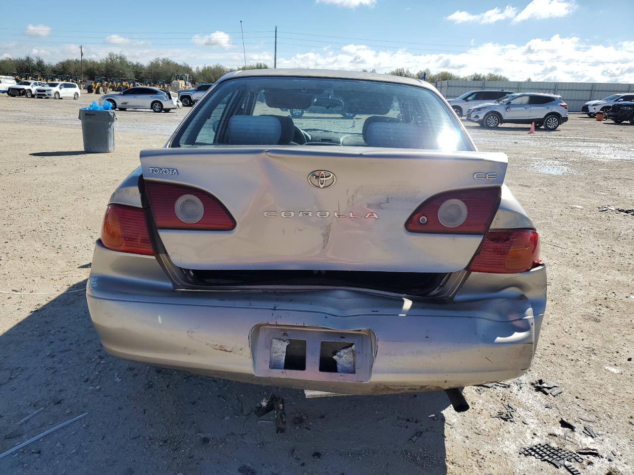 2002 Toyota Corolla VIN 1NXBR12E32Z643088 Copart auction photo, rear end / minor dent/scratches damage thumbnail 6