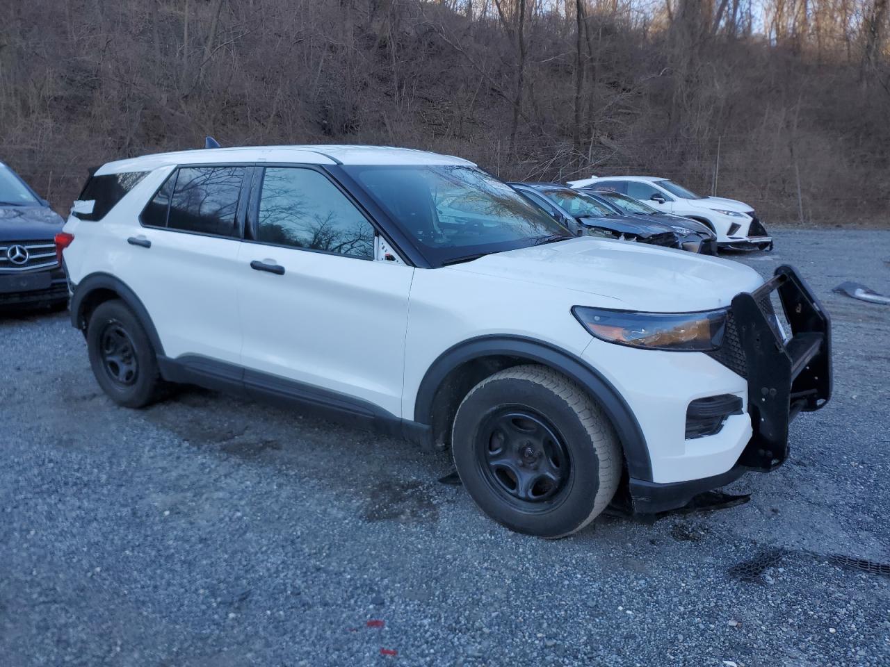 2022 Ford Explorer VIN 1FM5K8ABXNGA29191 Copart auction photo, rear end / minor dent/scratches damage thumbnail 4
