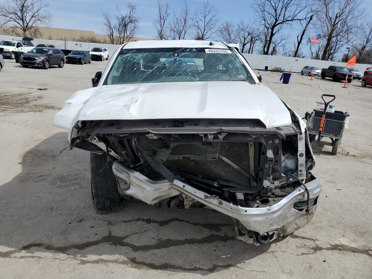 2016 GMC Sierra VIN 1GTV2LEC8GZ154515 Copart auction photo, front end / all over damage thumbnail 5