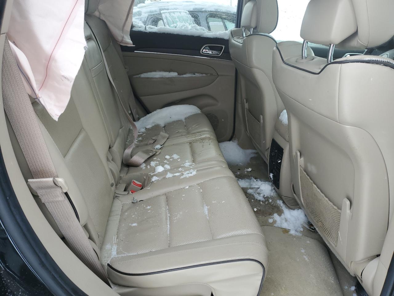 2014 Jeep Grand Cherokee VIN 1C4RJFCG8EC329390 Copart auction photo, front end / side damage thumbnail 11