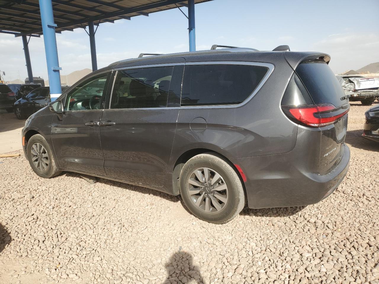 2021 Chrysler Pacifica VIN 2C4RC1BG8MR535121 Copart auction photo, front end / mechanical damage thumbnail 2