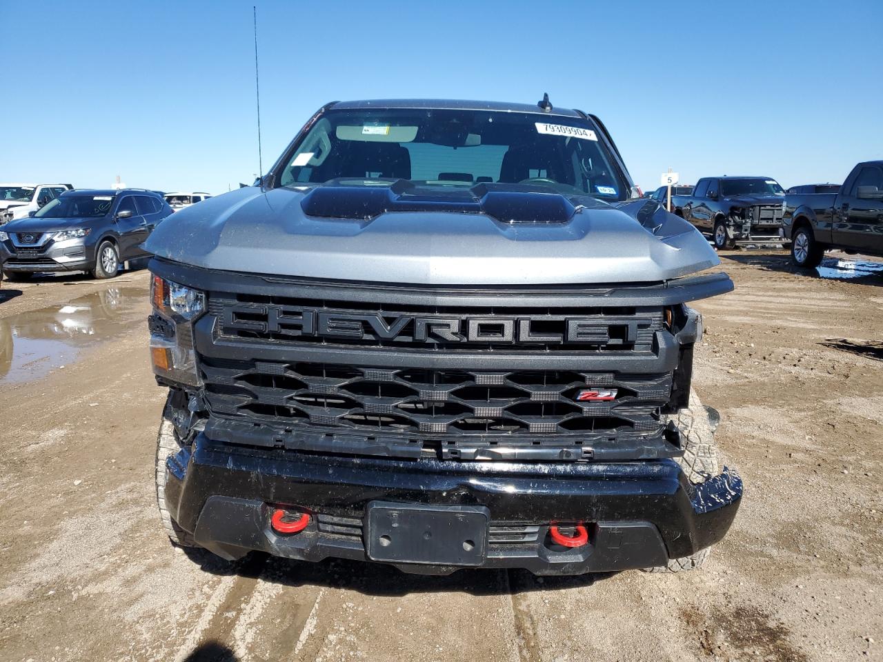 2023 Chevrolet Silverado VIN 3GCUDCED6PG364271 Copart auction photo, all over damage thumbnail 5