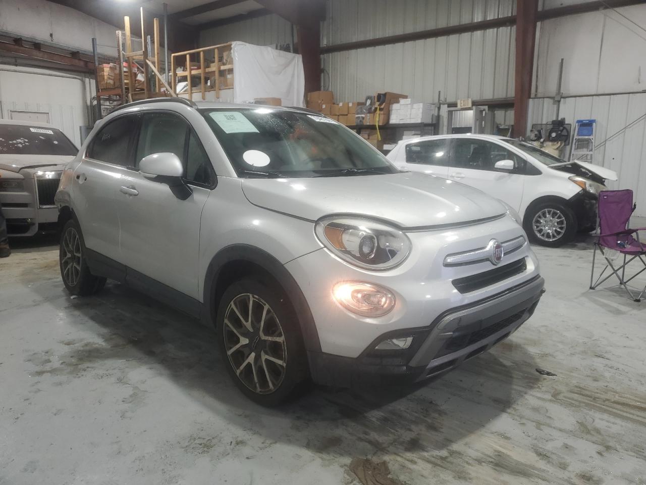2017 Fiat 500 VIN ZFBCFXCB6HP625509 Copart auction photo, rear end damage thumbnail 4