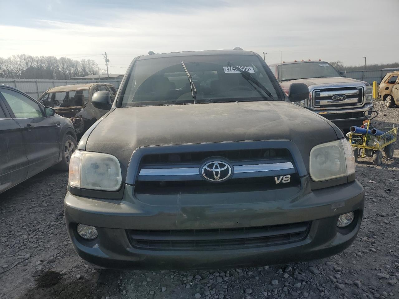 2006 Toyota Sequoia VIN 5TDZT34A16S270461 Copart auction photo, side damage thumbnail 5