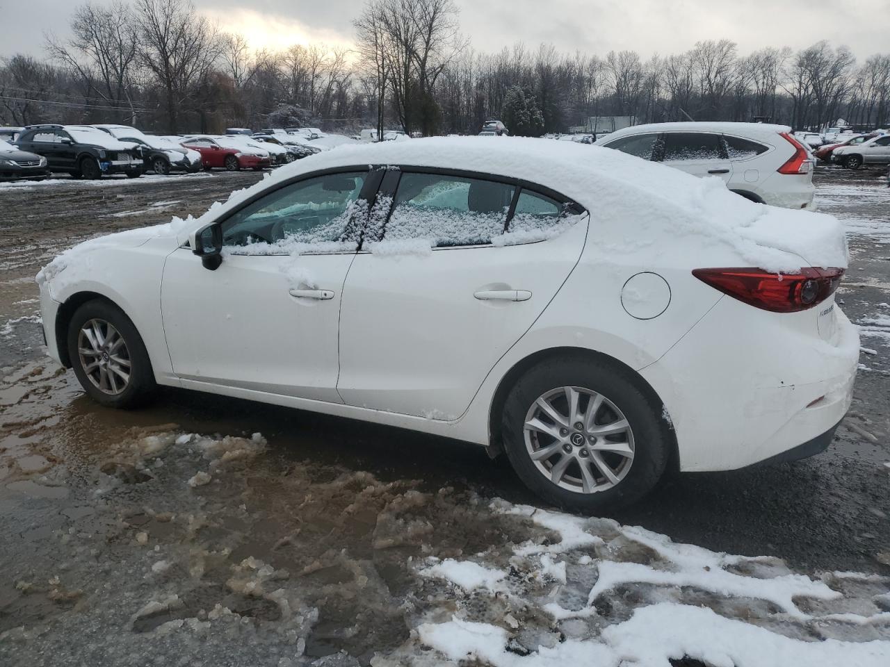 2016 Mazda 3 VIN JM1BM1U76G1354099 Copart auction photo, side damage thumbnail 2