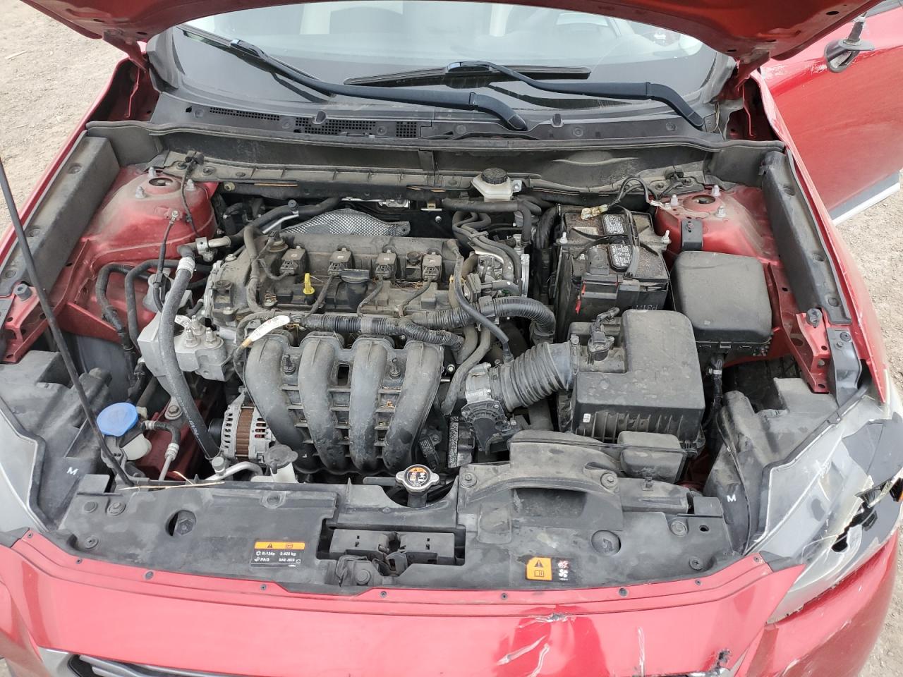 2016 Mazda CX-3 VIN JM1DKBD76G0111838 Copart auction photo, front end / side damage thumbnail 12