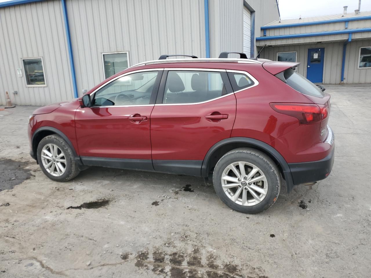 2019 Nissan Rogue VIN JN1BJ1CP8KW233003 Copart auction photo, front end / side damage thumbnail 2