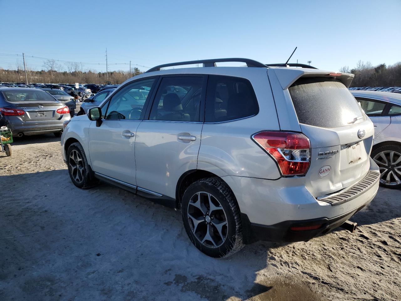 2015 Subaru Forester VIN JF2SJGUC6FH416228 Copart auction photo, rear end damage thumbnail 2
