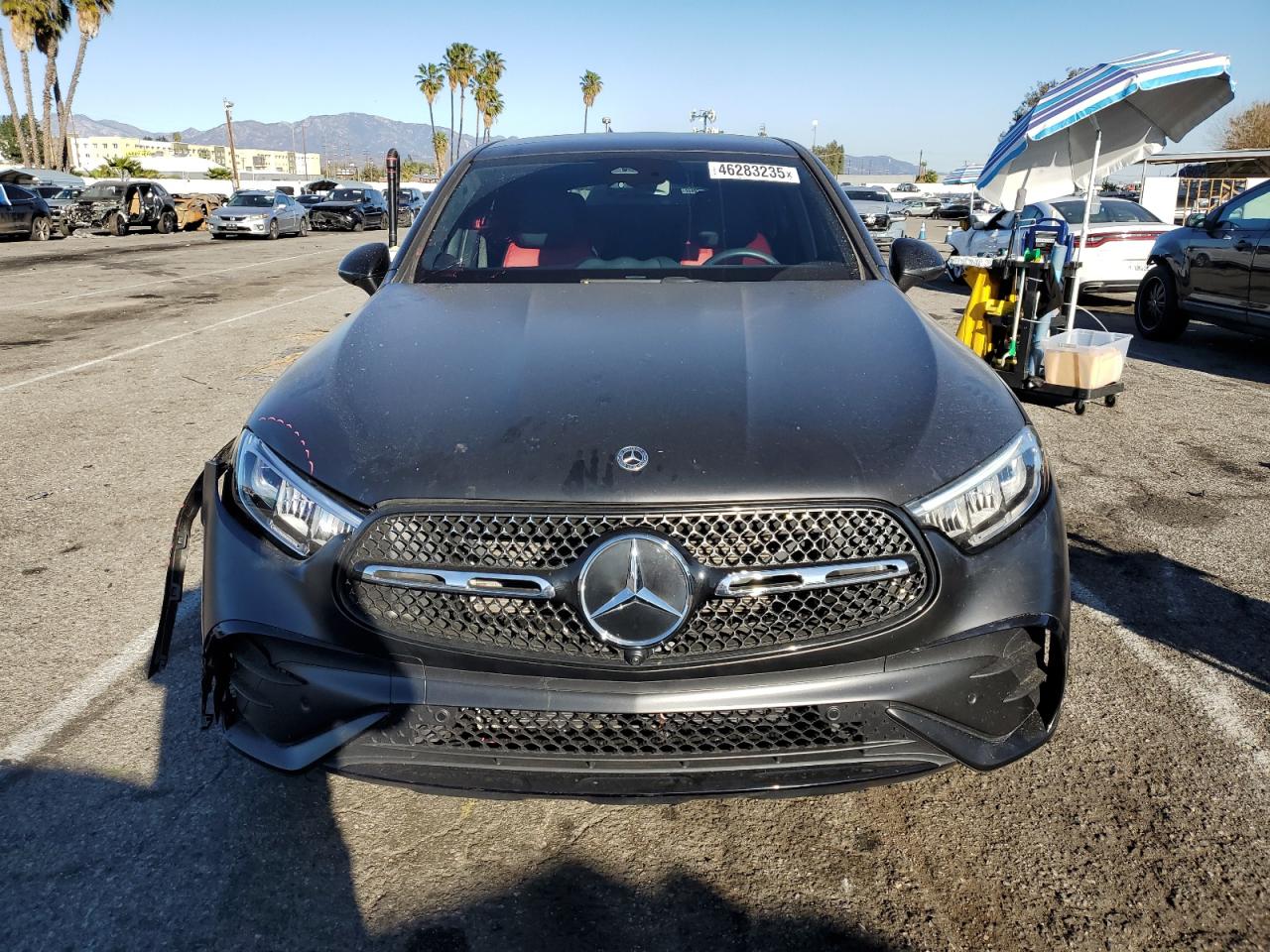 2024 Mercedes-Benz GLC VIN W1NKJ4HB8RF118478 Copart auction photo, front end / minor dent/scratches damage thumbnail 5