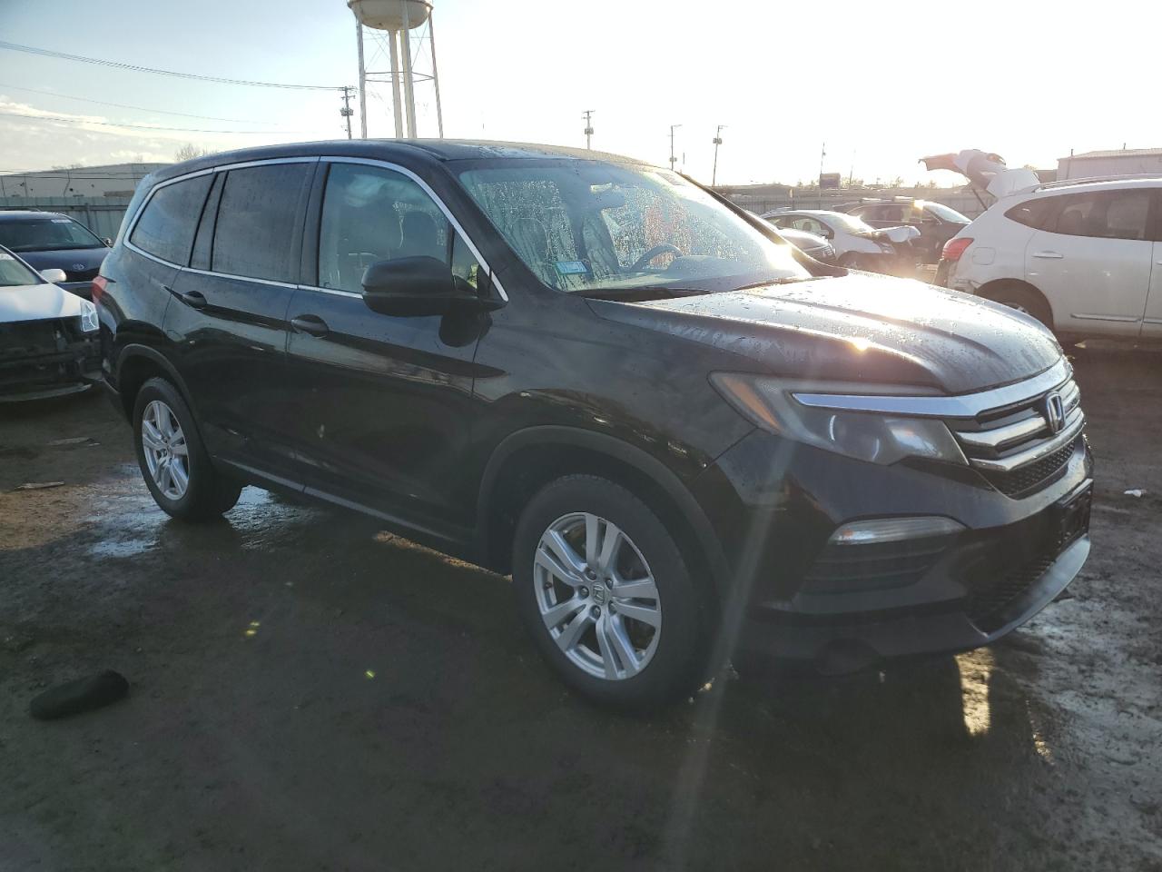 2016 Honda Pilot VIN 5FNYF5H12GB014392 Copart auction photo, side damage thumbnail 4