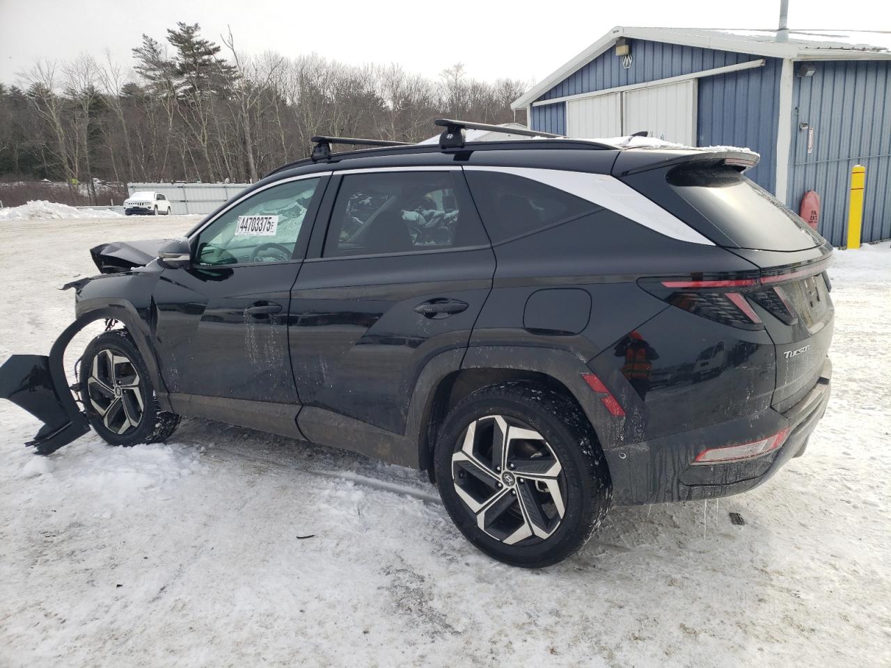 2022 Hyundai Tucson VIN 5NMJECAE0NH100902 Copart auction photo, front end damage thumbnail 2