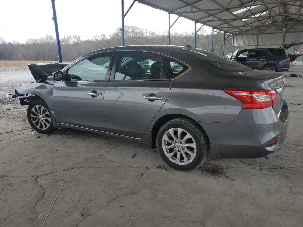 2018 Nissan Sentra VIN 3N1AB7AP7JY323863 Copart auction photo, front end / minor dent/scratches damage thumbnail 2