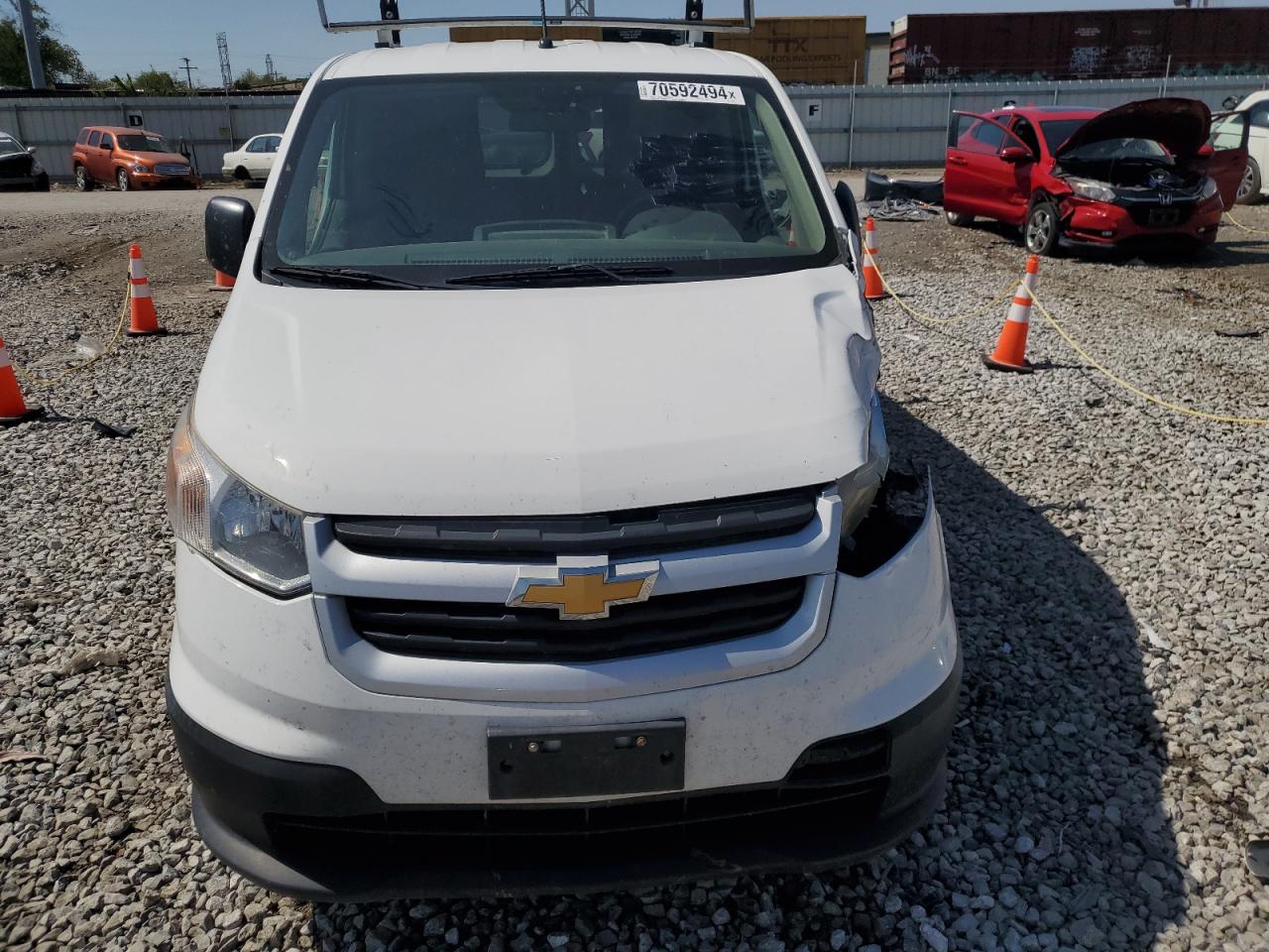 2015 Chevrolet Express VIN 3N63M0ZN4FK713899 Copart auction photo, front end damage thumbnail 5