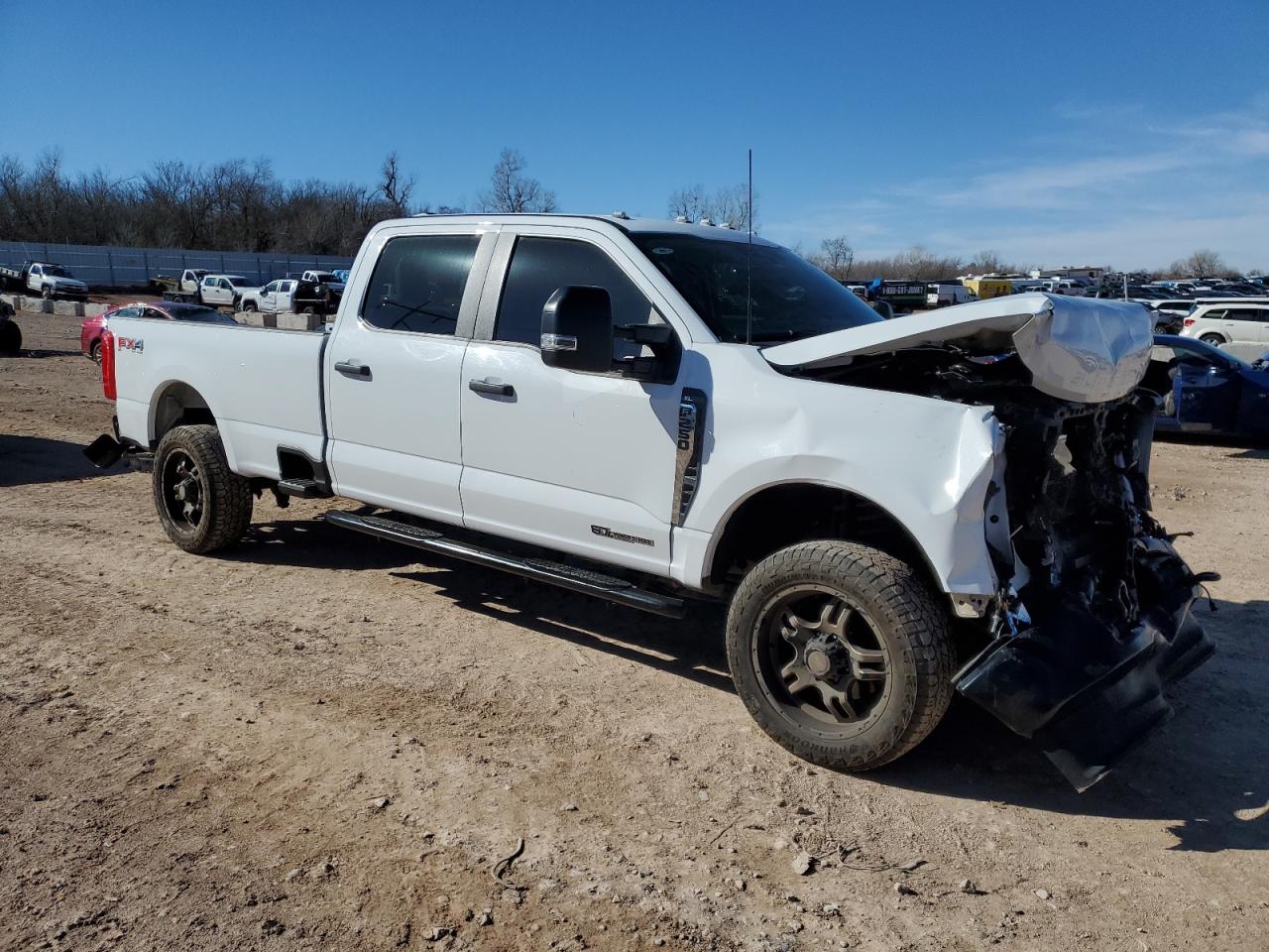 2023 Ford F250 VIN 1FT7W2BT1PEC41997 Copart auction photo, front end / rear end damage thumbnail 4