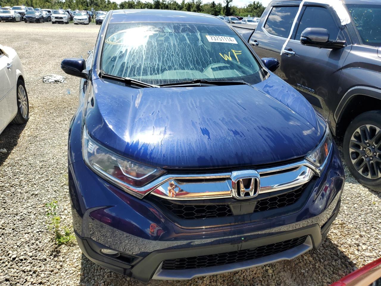 2019 Honda CR-V VIN 7FARW1H85KE027547 Copart auction photo, water/flood damage thumbnail 5
