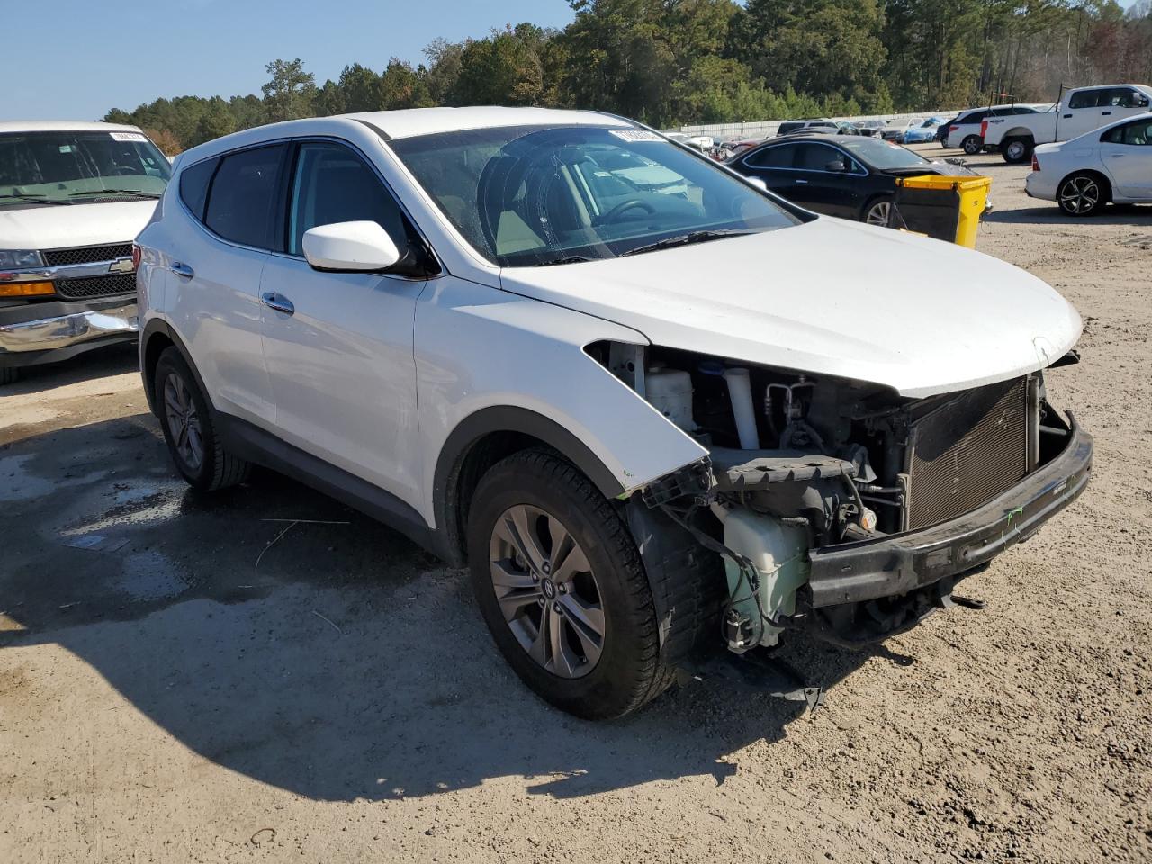 2016 Hyundai Santa Fe VIN 5XYZT3LB5GG317936 Copart auction photo, front end damage thumbnail 4