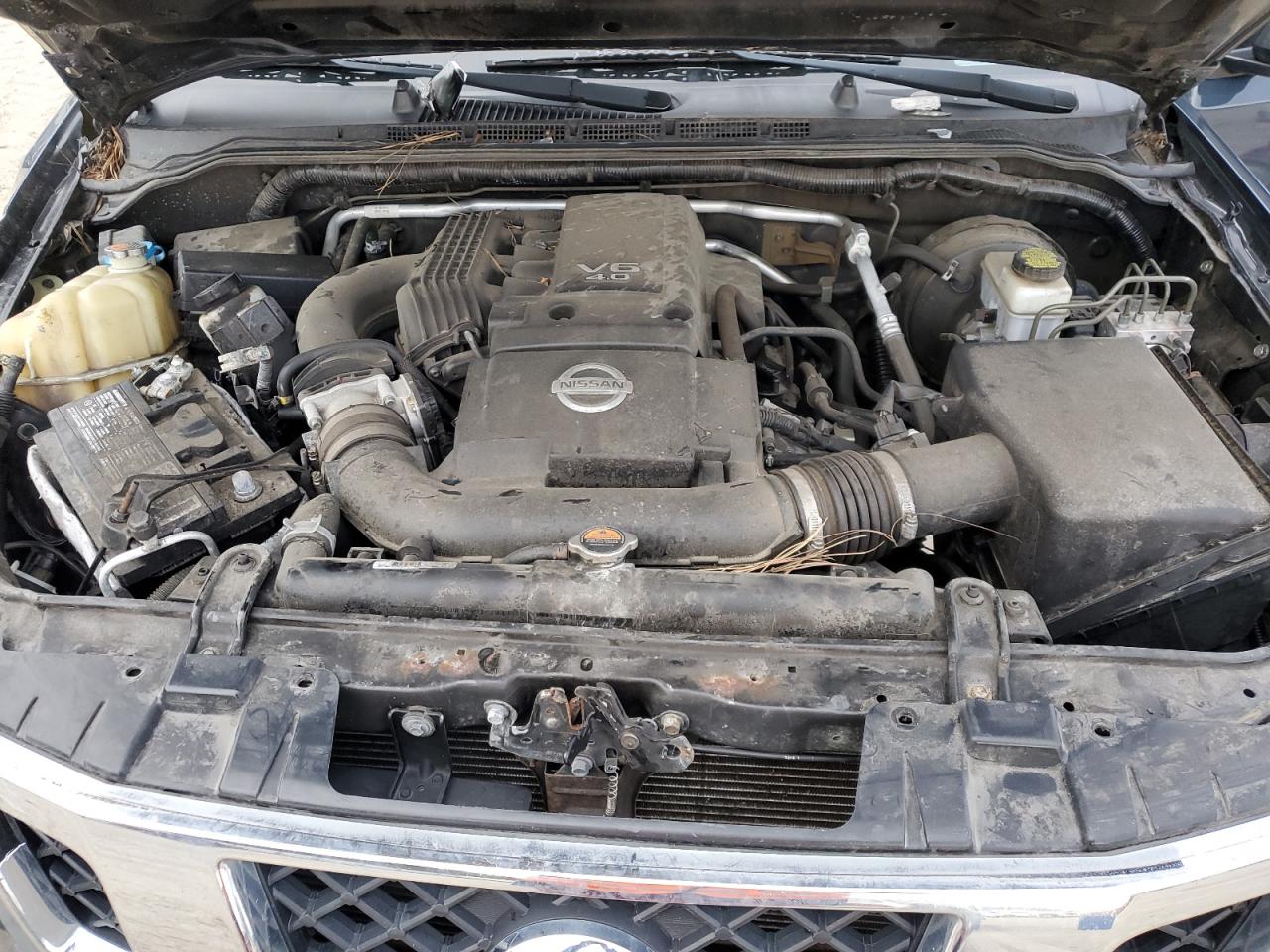 2019 Nissan Navara (Frontier) VIN 1N6AD0EV4KN726296 Copart auction photo, front end / side damage thumbnail 11