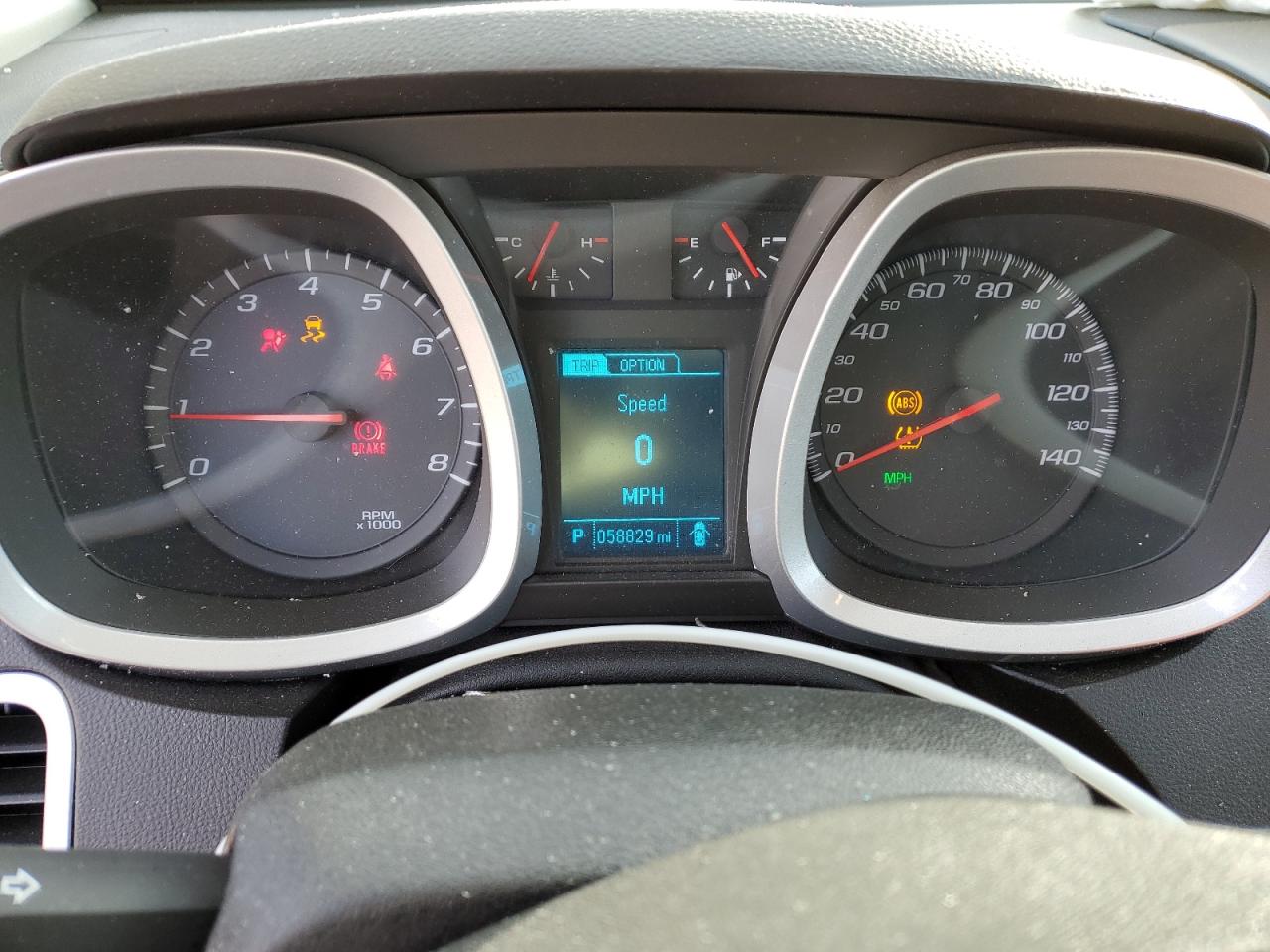 2014 Chevrolet Equinox VIN 2GNALCEK6E6347796 Copart auction photo, front end / side damage thumbnail 9