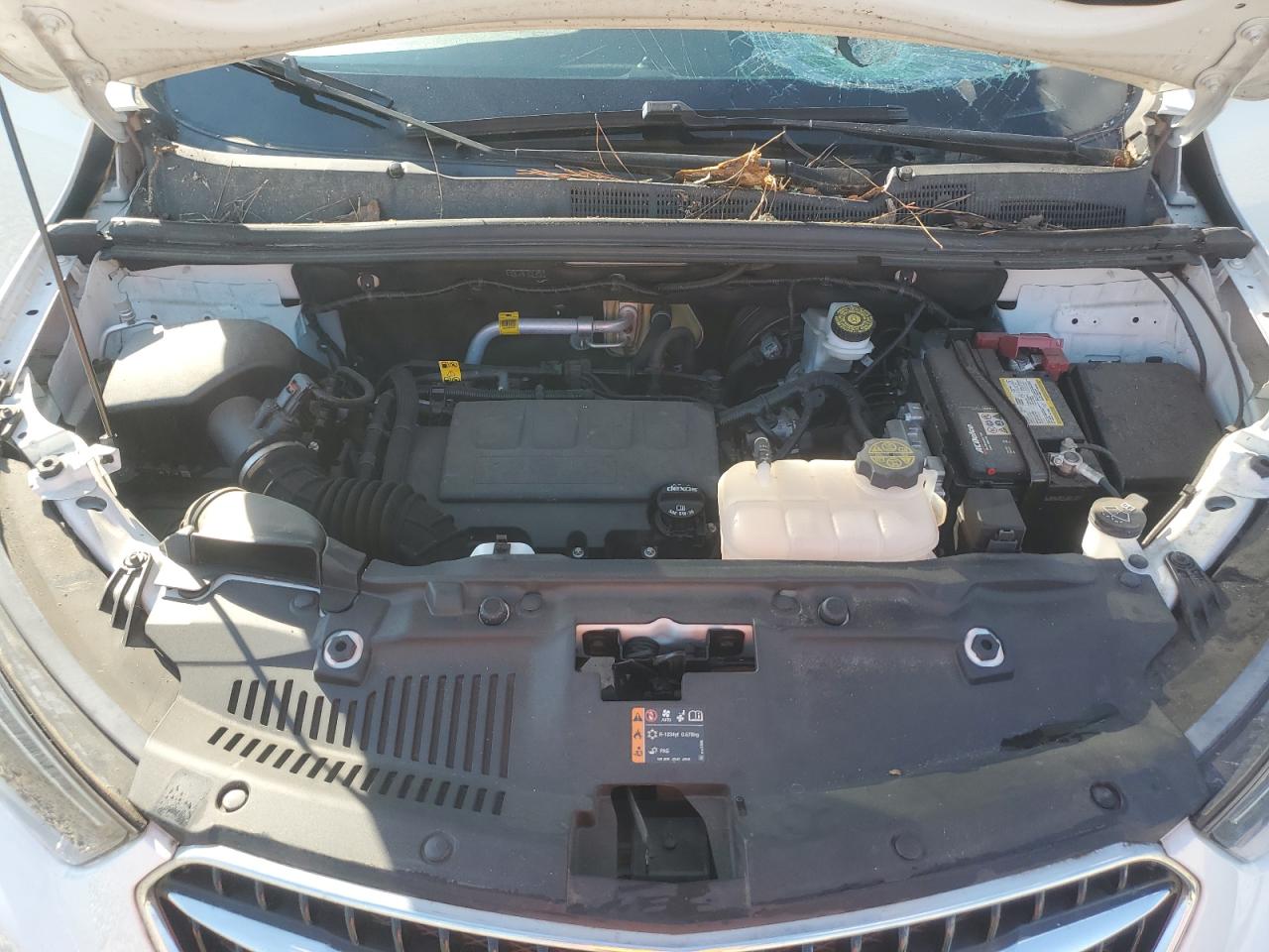 2021 Buick Encore VIN KL4CJASB5MB306372 Copart auction photo, top/roof / water/flood damage thumbnail 12