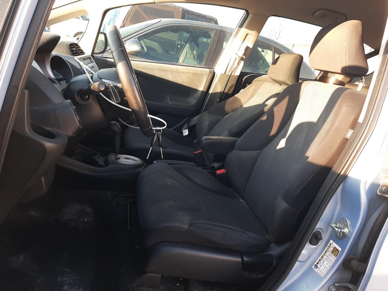 2009 Honda Fit VIN JHMGE88489S028828 Copart auction photo, rear end damage thumbnail 7