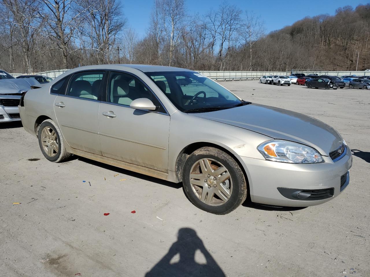 2011 Chevrolet Impala VIN 2G1WB5EK7B1258219 Copart auction photo, rear end damage thumbnail 4