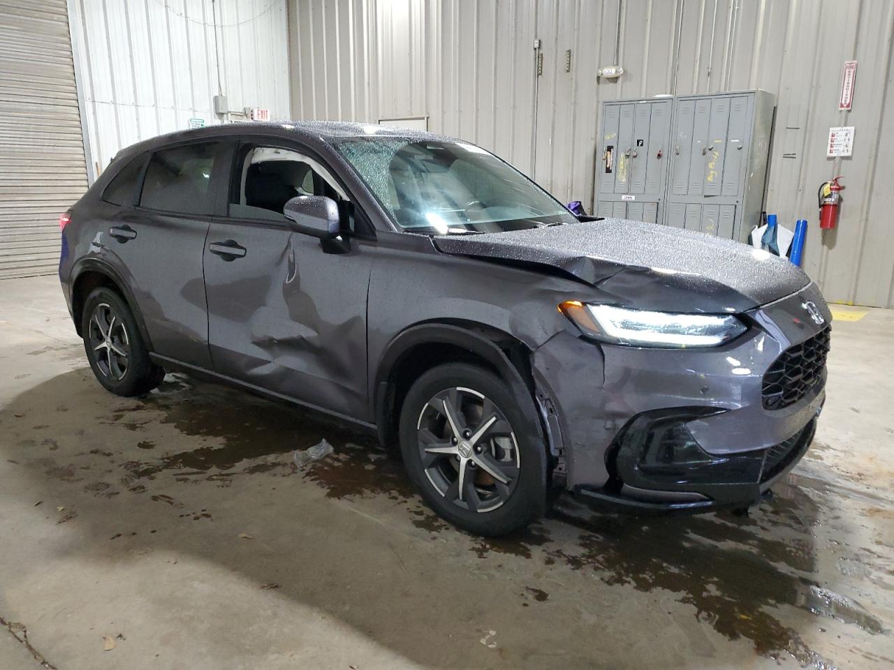 2024 Honda HR-V VIN 3CZRZ1H75RM716854 Copart auction photo, all over damage thumbnail 4