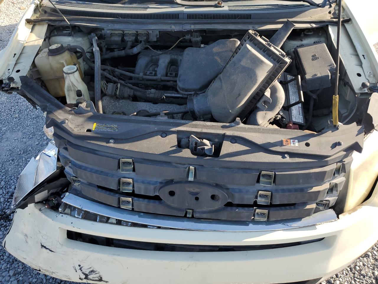2007 Ford Edge VIN 2FMDK38C67BB60951 Copart auction photo, front end damage thumbnail 13