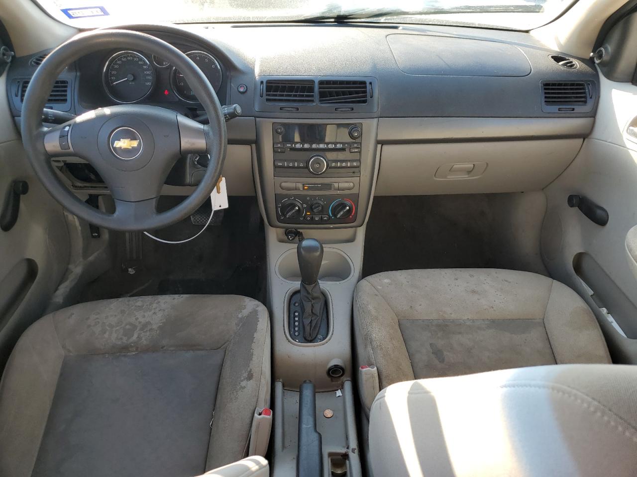 2009 Chevrolet Cobalt VIN 1G1AS58HX97150202 Copart auction photo, front end / hail damage thumbnail 8