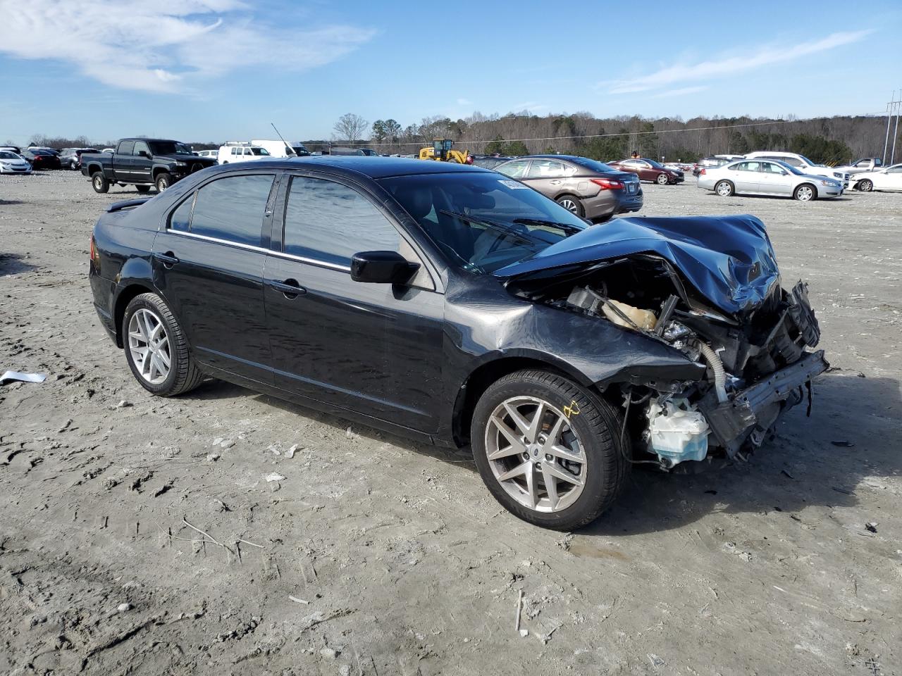 2012 Ford Fusion VIN 3FAHP0JA9CR354468 Copart auction photo, front end damage thumbnail 4