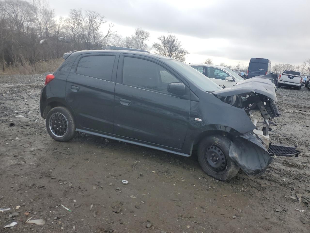 2018 Mitsubishi Mirage VIN ML32A3HJ1JH002365 Copart auction photo, front end / minor dent/scratches damage thumbnail 4