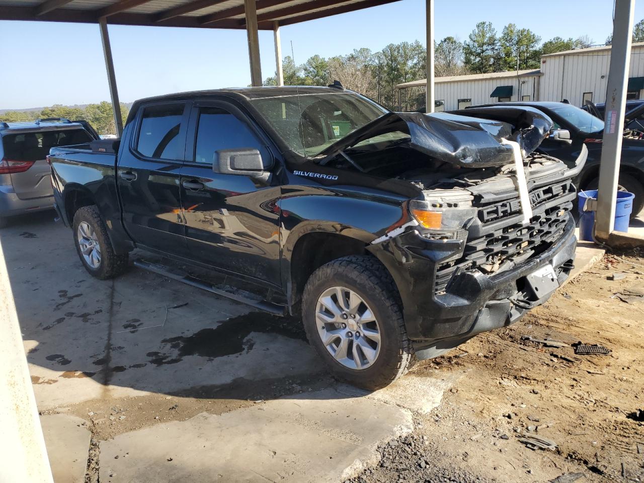 2023 Chevrolet Silverado VIN 3GCPDBEK0PG168722 Copart auction photo, front end damage thumbnail 4