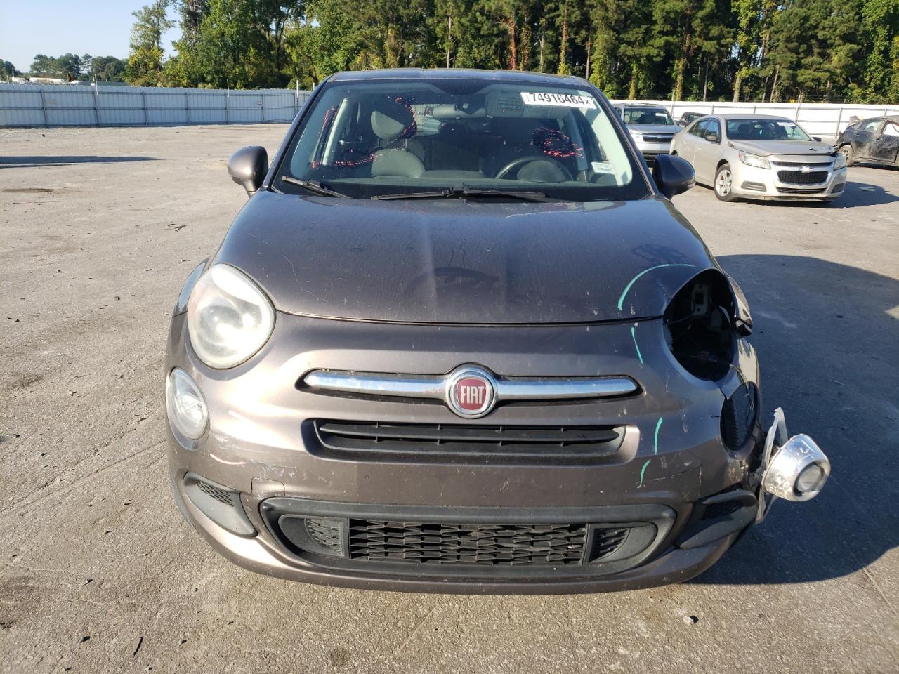 2016 Fiat 500 VIN ZFBCFYBT4GP370826 Copart auction photo, all over damage thumbnail 5