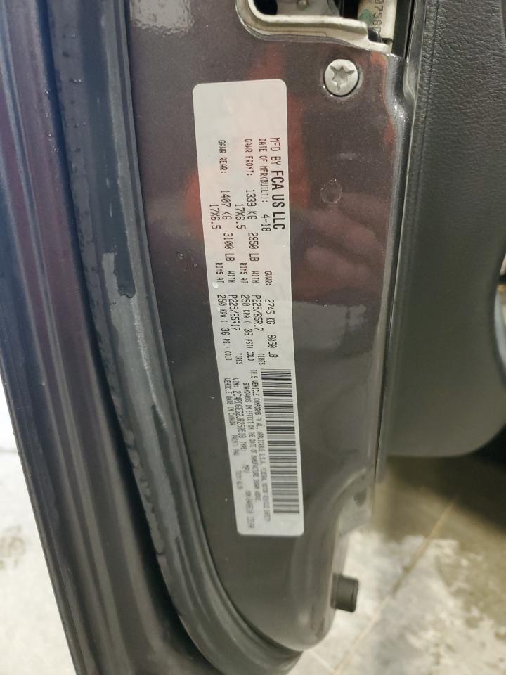 2018 Dodge Caravan VIN 2C4RDGEG2JR250518 Copart auction photo, front end damage thumbnail 14