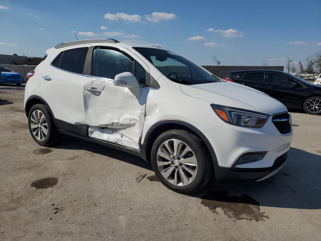 2019 Buick Encore VIN KL4CJASB6KB712142 Copart auction photo, side damage thumbnail 4