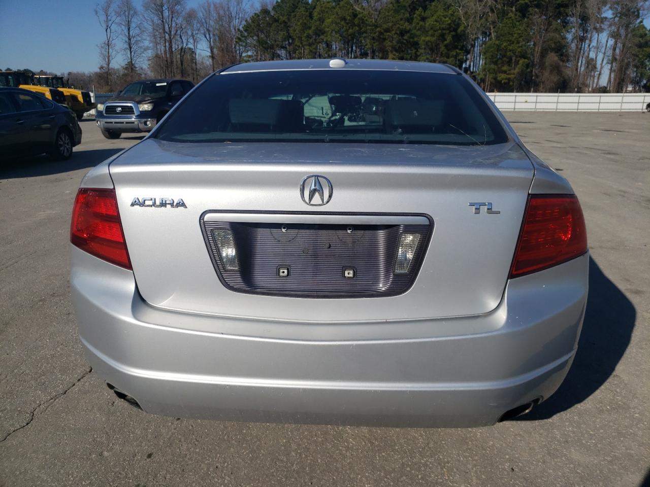 2005 Acura TL VIN 19UUA66275A065845 Copart auction photo, front end / frame damage damage thumbnail 6